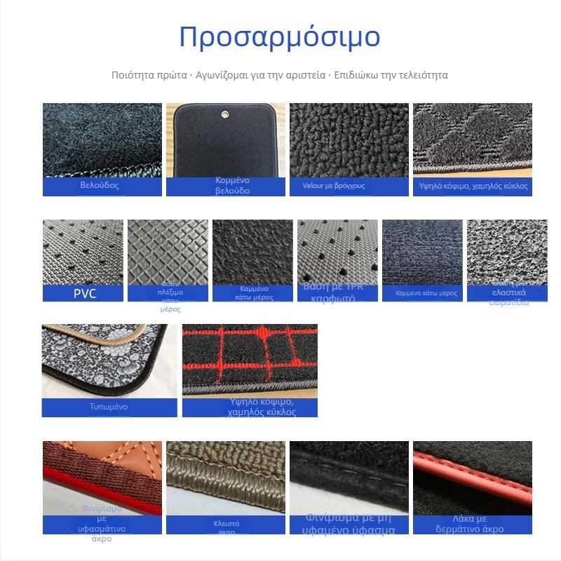 Αυτοκινητικά πατάκια δαπέδου – 10 mm νανοβέλούρ με σχέδιο Αστρικού Ουρανού, εξατομίκευση για συγκεκριμένο μοντέλο, Πολυπροπυλένιο, Διαθέσιμη παραμετροποίηση και εκτύπωση λογότυπου