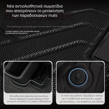 Σετ καλυμμάτων ποδιών αυτοκινήτου Toyota Avalon – πλήρες περιμετρικό κάλυμμα, Προηγμένη Έκδοση, συμβατό με 24 μοντέλα, κωδ. 56H8937186Z817