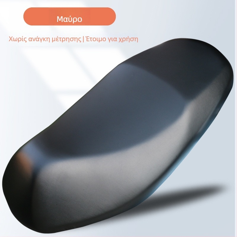 Οικουμενικός κάλυμμα καθίσματος για ηλεκτρικά ποδήλατα και μοτοσικλέτες, PU υλικό, προσαρμοσμένη επεξεργασία, χρήση τεσσάρων εποχών, εκτύπωση λογότυπου