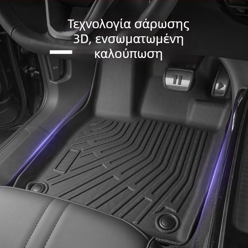3K TPE 3D All-Weather αυτοκινητικές δάπεδα για Audi A6 (2018–2024)
