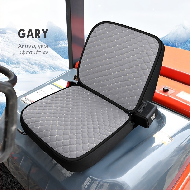 Βελούδινο χειμωνιάτικο κάλυμμα καθίσματος για εκσκαφείς και φορτωτές — καθολικά συμβατό με γεωργικά και κατασκευαστικά οχήματα, μάρκα Tianchen, 0,6 kg