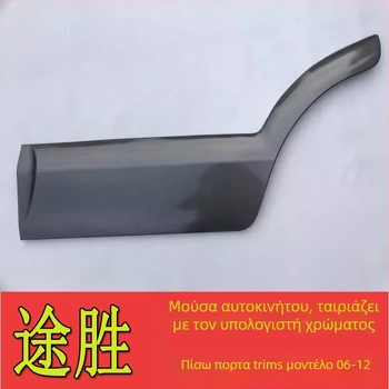 Hyundai Tucson πάνελ διακοσμητικής επένδυσης πόρτας με φρύδι φτερού, μεγάλο βαμμένο περίγραμμα, premium φινίρισμα