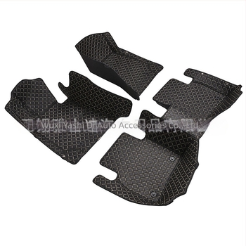 Αυτοκινητικά πατώματα από PVC αντιολισθητικά, δερμάτινο πάτο ποδιού, πλήρης περιμετρικός σχεδιασμός, διπλό στρώμα χαλιού, χωρίς οσμές