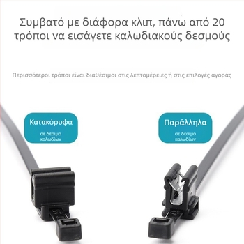 Αυτοκινητικά ιμάντες καλωδίων PA66, αυτοσφραγιζόμενοι, 1.1–2.5 mm, πυραντοχή V-0