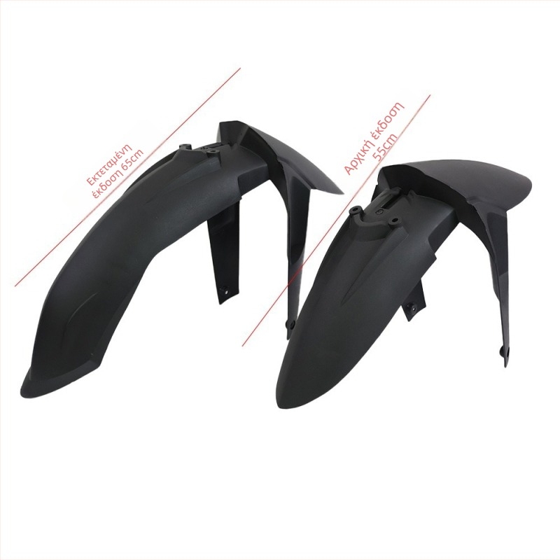 Μπροστινό φέρινγκ για BMW R1200GS / R1250GS Waterbird ADV, ABS έγχυσης πλαστικό