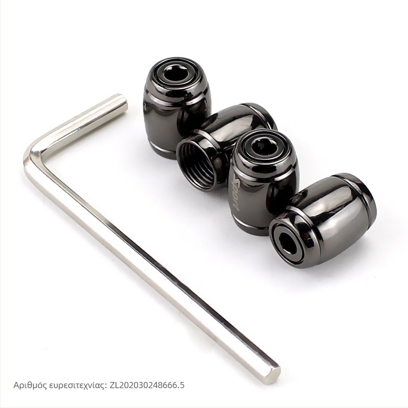 Κυλινδρικό καπάκι βαλβίδας χωρίς αέρα – χαλκός, βιδωτή τοποθέτηση, κοινή εσωτερική κοιλότητα, κρυφή προστασία έναντι κλοπής