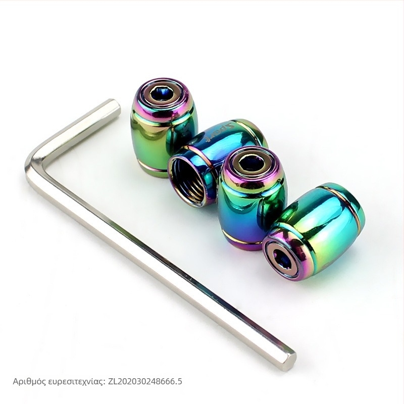 Κυλινδρικό καπάκι βαλβίδας χωρίς αέρα – χαλκός, βιδωτή τοποθέτηση, κοινή εσωτερική κοιλότητα, κρυφή προστασία έναντι κλοπής