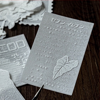 Washi 3D αφρώδη αυτοκόλλητα για ημερολόγιο - Mr.paper σειρά, εξουσιοδοτημένη ιδιωτική μάρκα (Πάχος: 1; Σύστημα κόλλας: 1; Υλικά επιφάνειας: 1; Εμβέλεια εφαρμογής: 1)