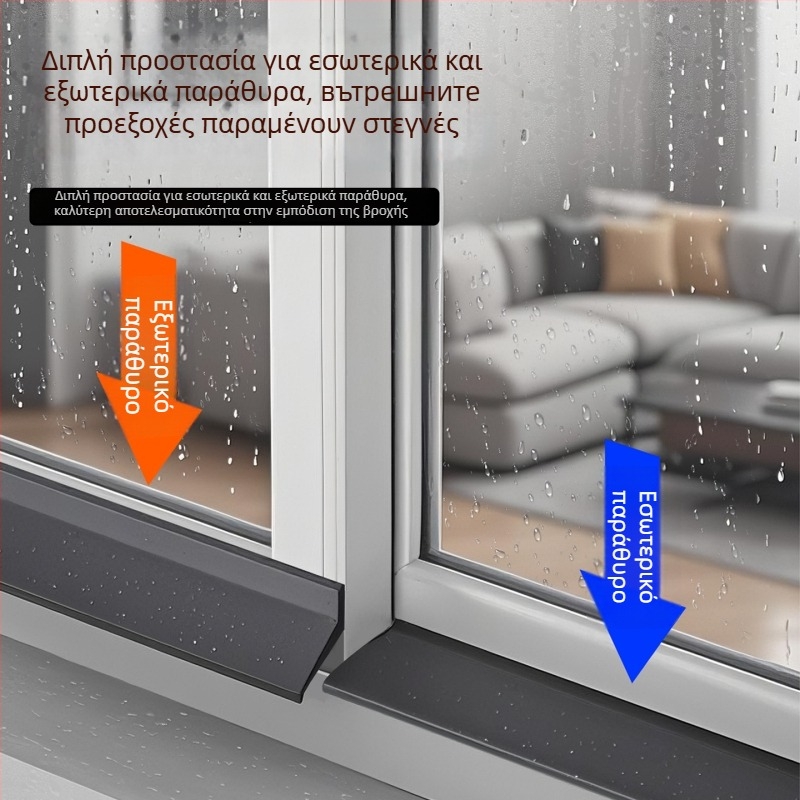 Ταινία στεγανοποίησης πλαισρίου παραθύρου – TPE ελαστομερούς, αδιάβροχο, μοντέλο 023/024, OEM λογότυπο