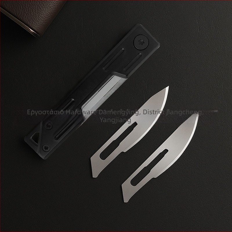 Μίνι αναδιπλόμενο μαχαίρι από ανοξείδωτο ατσάλι, γρήγορο άνοιγμα, κλειδοθήκη, λάμα 5.8 cm, λάμα 3Cr13