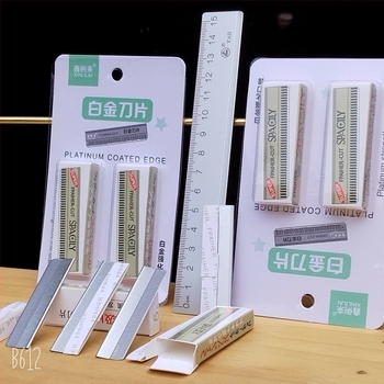 Λεπίδες για φρύδια – Σετ 10 τεμάχια, εργαλείο διαμόρφωσης φρυδιών, Υλικό: Κανονικό