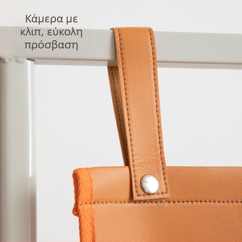 Τσάντα αποθήκευσης PU – Απλός μοντέρνος τοίχο-μονταριστός οργανωτής για εσώρουχα, κάλτσες, βιβλία και σνακ