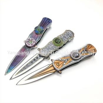 Πτυσσόμενο μαχαίρι για υπαίθριες δραστηριότητες και EDC – λεπίδα από ανοξείδωτο ατσάλι υψηλής ποιότητας, μήκος λάμας 6,7 εκ., πολυλειτουργικός, συμπαγής σχεδιασμός