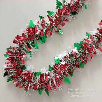 Κορδέλες για χριστουγεννιάτικο δέντρο – καρτούν σχέδιο, PET υλικό, κορδέλα διακόσμησης, οικιακή διακόσμηση