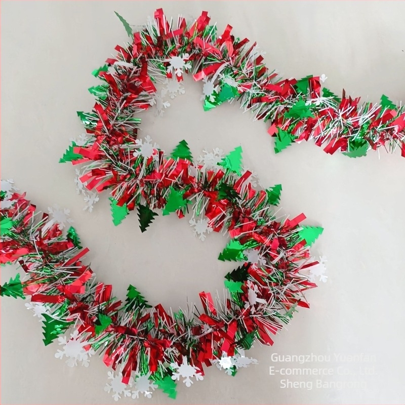 Κορδέλες για χριστουγεννιάτικο δέντρο – καρτούν σχέδιο, PET υλικό, κορδέλα διακόσμησης, οικιακή διακόσμηση