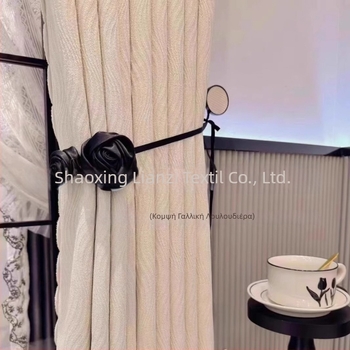 Αξεσουάρ κουρτινών – λουρί δέσμευσης από συνθετικές ίνες, μοντέρνος μίνιμαλιστικός σχεδιασμός, χωρίς ιδιωτική μάρκα