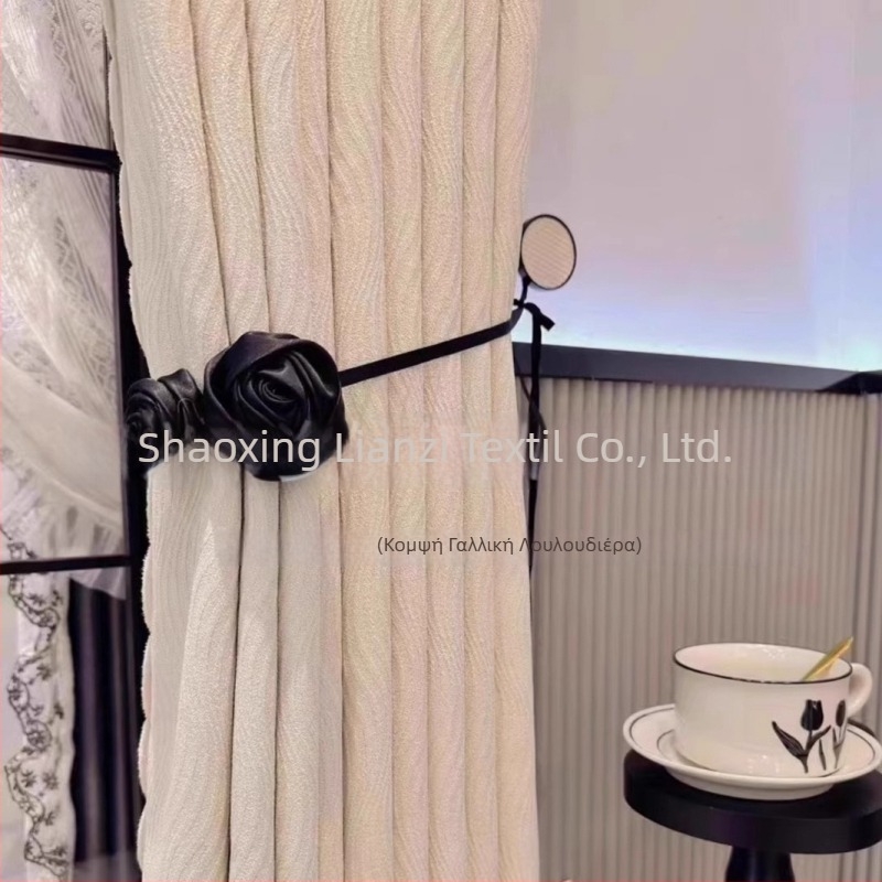Αξεσουάρ κουρτινών – λουρί δέσμευσης από συνθετικές ίνες, μοντέρνος μίνιμαλιστικός σχεδιασμός, χωρίς ιδιωτική μάρκα
