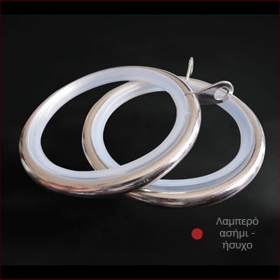 Ξύλινοί κύκλοι κουρτινών με κλιπ — αθόρυβοι κύκλοι κρέμασματος, κυκλικοί γάντζοι ρωμαϊκού στυλ, μοντέρνος μινιμαλισμός