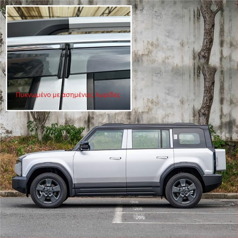 Linlie PU Προφυλακτήρες βροχής παραθύρων για Chery Jaecoo J5/J6/J7/J8