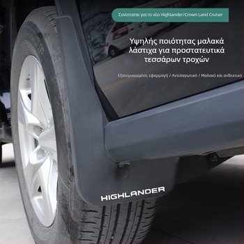 Σετ επενδύσεων θόλων τροχών Toyota Highlander 2022-2024 – εμπρός και πίσω