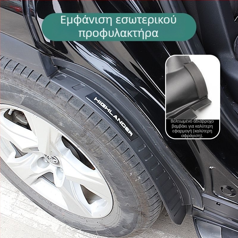 Σετ επενδύσεων θόλων τροχών Toyota Highlander 2022-2024 – εμπρός και πίσω