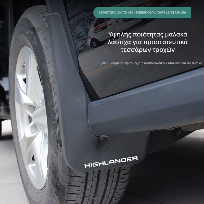 Σετ επενδύσεων θόλων τροχών Toyota Highlander 2022-2024 – εμπρός και πίσω