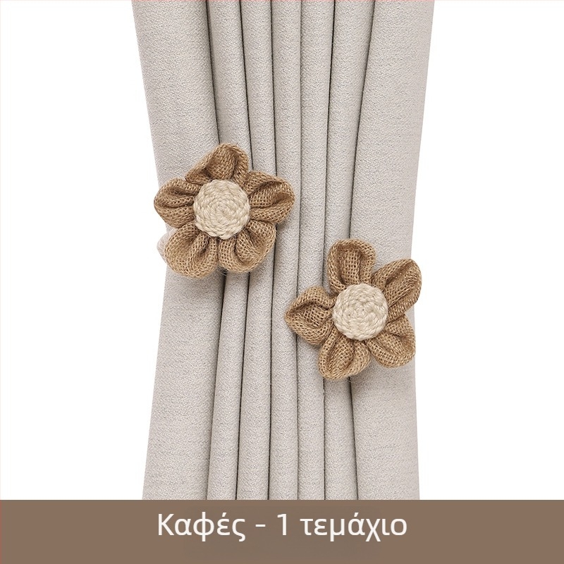 FY λωρίδα κουρτίνας – ευέλικτη, χωρίς διάτρηση, παραδοσιακό αγροτικό στυλ, βαμβάκι και λινό, χωρίς δυνατότητα εξατομίκευσης