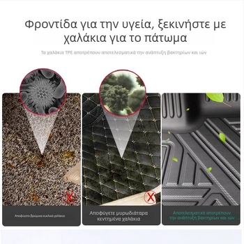 Hyundai Staria Πατάκι Δαπέδου από Καουτσούκ – Αδιάβροχο, Universal εφαρμογή για LHD/RHD, Διαθέσιμη Εκτύπωση Λογότυπου, Προσαρμογή