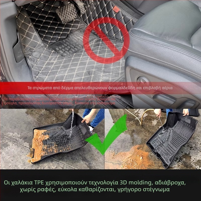 Hyundai Staria Πατάκι Δαπέδου από Καουτσούκ – Αδιάβροχο, Universal εφαρμογή για LHD/RHD, Διαθέσιμη Εκτύπωση Λογότυπου, Προσαρμογή