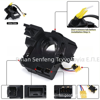 Αισθητήρας γωνίας τιμονιού – Συγκρότημα για Dodge, Chrysler και Jeep – Κωδικοί 05156106AF 68339336AA 5156106AD | Μάρκα: GZKAIMIN | Εύρος μέτρησης: 1080 | Ακρίβεια: 1080 | Εύρος εφαρμογής: γωνία τιμονιού