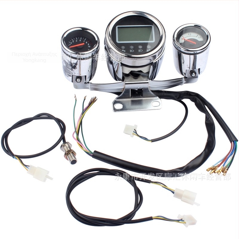 ATV LCD οθόνη ενδείξεων τετρατροχού ATV 150-250cc με οδόμετρο και ταχύμετρο