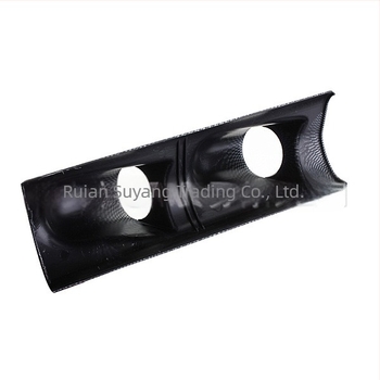 K912B Αριστερή Α-στήλη από ανθρακονήματα, θήκη οργάνων με 2 οπές για 52 mm οργάνων