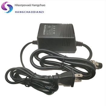 Μίκτης ήχου με εξωτερικό μετασχηματιστή τροφοδοσίας, αμερικανική πρίζα, 17Vx2, 3-πολικός κυκλικός συνδετήρας, 420 mA