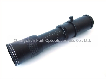 Kelda φακός ζουμ 420-800mm F/8.3-16 για τηλεσκόπιο αστρονομίας — χειροκίνητο εστίαση, 2 ομάδες από 4 στοιχεία, φίλτρο Ø67mm, κοντινή εστίαση 1,5 m