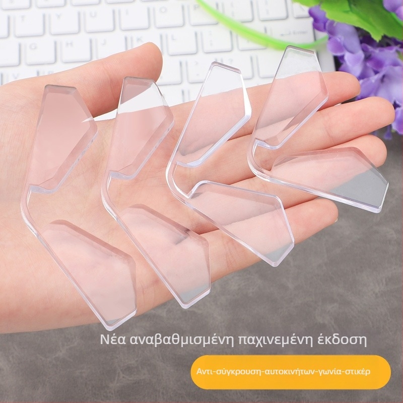 Προστασία γωνίας πόρτας αυτοκινήτου – αντι-σύγκρουσης κόλλα PVC, μοντέλο Td66m93cl, καθολική συμβατότητα