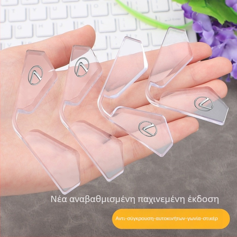 Προστασία γωνίας πόρτας αυτοκινήτου – αντι-σύγκρουσης κόλλα PVC, μοντέλο Td66m93cl, καθολική συμβατότητα