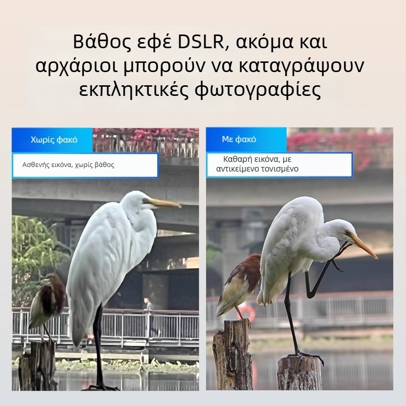 Τηλεφακός κινητού Motor Microsen, 40x χειροκίνητος ζουμ, συμβατός με τα περισσότερα smartphones