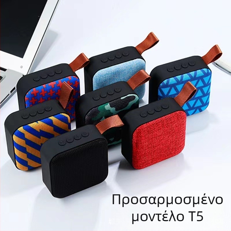 Neutral T5 Ασύρματος Bluetooth ηχείο με θύρα για κάρτα, Υπογούφερ, φορητό mini Hi-Fi для υπολογιστή και εξωτερικούς χώρους