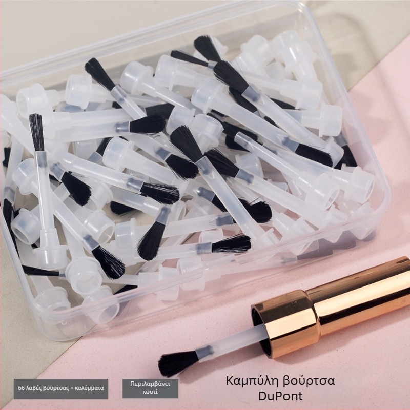 Feather Σετ Ανταλλακτικών Κεφαλών Βούρτσας για Gel Νύχια – Επαγγελματικό Πλαστικό Σετ Πινέλων Νυχιών, Καθαρή Περιεκτικότητα 100