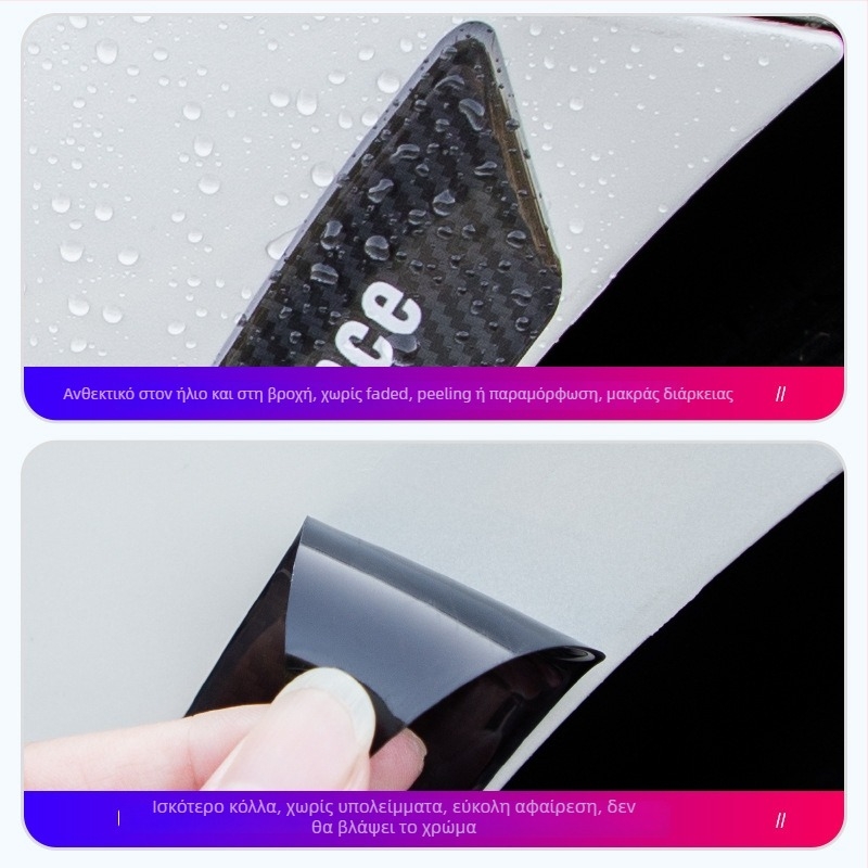 Ανακλαστικό αυτοκόλλητο φρυδιού τροχού αυτοκινήτου – Αντι-σύγκρουσης, καθολική εφαρμογή, Μοντέλο Wheel Eyebrow 001, Υλικό: TPE, Προέλευση: Γκουανγκντόνγκ