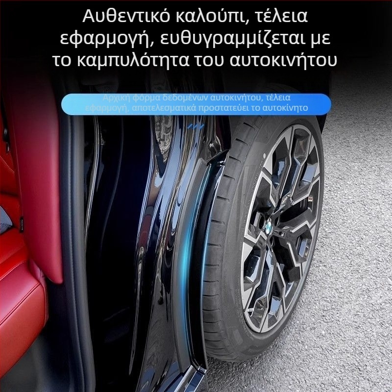 Εσωτερική επένδυση φτερού πίσω τροχού για BMW X3 - 2 τεμάχια, μαλακό πλαστικό