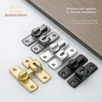 Κλειδαριά σε σχήμα φεγγαριού για συρόμενες πόρτες, αλουμινίου κράμα, μάρκα Jia Jiancheng, κατάλληλη για πόρτες, παράθυρα και ντουλάπες, μοντέρνο απλό στυλ