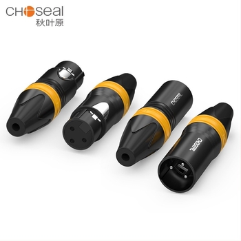 Choseal/Akihabara XLR αρσενικό και θηλυκό βύσμα, τρίων αγωγών, ισορροπημένο σήμα ήχου μικροφώνου – αξεσουάρ καλωδίου