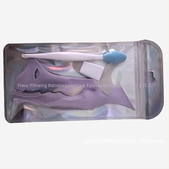 Ming Kou Σιλικονούχος βοηθητικός οδηγός μακιγιάζ ματιών – σετ για εφαρμογή ρουζ, eyeliner, φρυδιών και κραγιόν (διάρκεια ζωής 3 χρόνια)