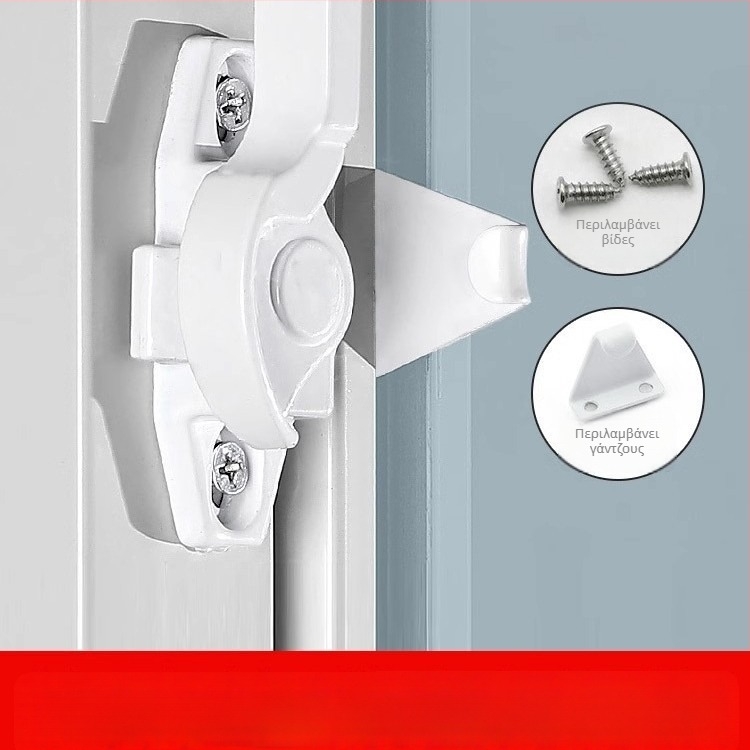 Crescent lock — μοντέλο Z5LW9_1637382257207; υλικό: ανοξείδωτο ατσάλι; μάρκα: The First Force; στυλ: μοντέρνο και μινιμαλιστικό; γενική χρήση.