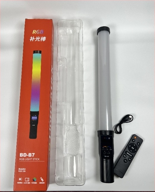 Φορητό RGB φως φωτογράφισης με LED φως πλήρωσης, επαναφορτιζόμενο, ρυθμιζόμενος φωτισμός, 10W, 13 τύποι φωτισμού, για ζωντανή μετάδοση