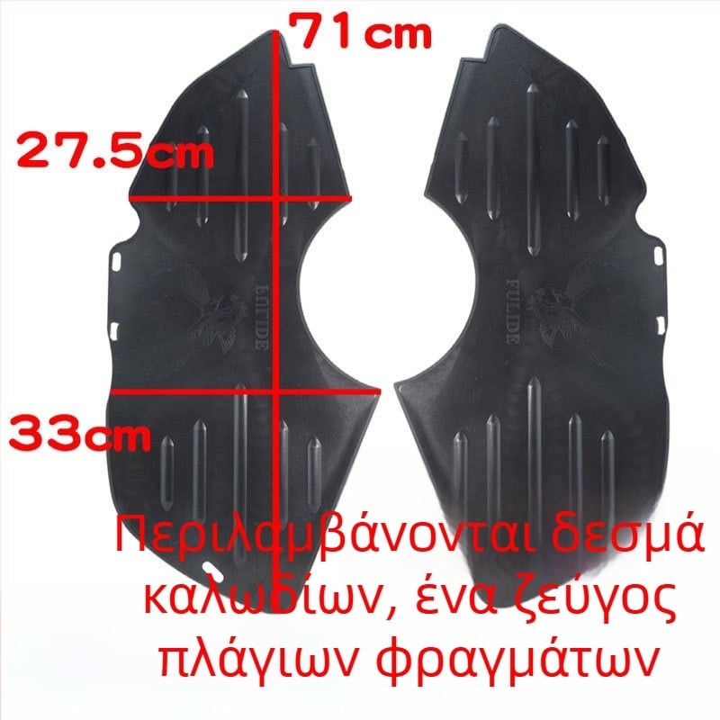 Μοτοσικλέτας Μπροστινό Φέντερ — Αξεσουάρ, Ανθεκτικό στη Φθορά, Προστασία από τον Άνεμο