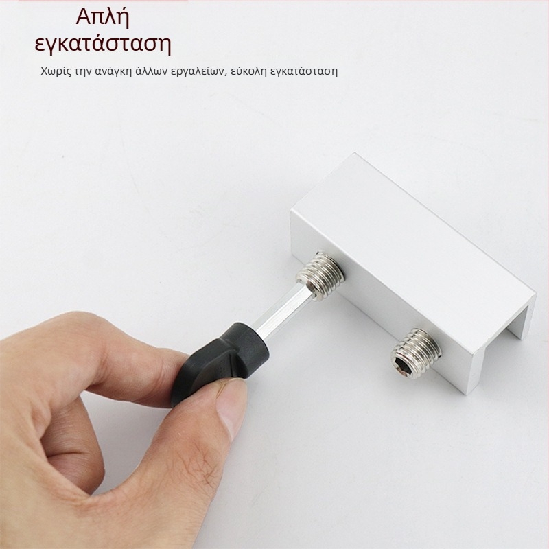 Μηχανισμός κλειδώματος παραθύρων από κράμα αλουμινίου για συρόμενα παράθυρα, με παιδικό κλείδωμα και προστασία από κλοπή