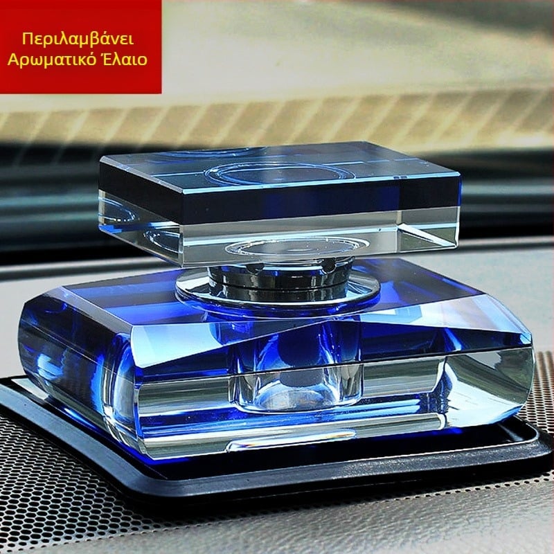 Δοχείο Αρώματος Αυτοκινήτου με Κρυστάλλινο Μπουκάλι — Διακόσμητικό Εσωτερικού Αυτοκινήτου Υψηλής Ποιότητας