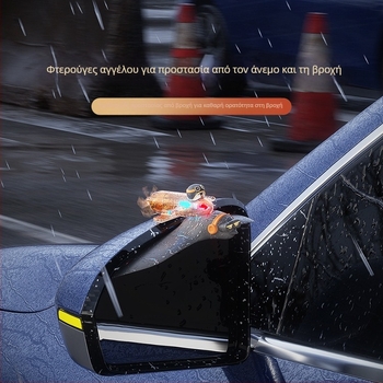 Αντιβροχική προστασία καθρέφτη οπισθοπορείας με φωτεινό φωτισμό, ενεργοποιούμενο από τον άνεμο; Υλικό: PP/PC/PVC; Στυλ: διακόσμηση κάλυψης βροχής αυτοκινήτου; Κόλληση: κόλλα; Επεξεργασία και εξατομίκευση: Ναι